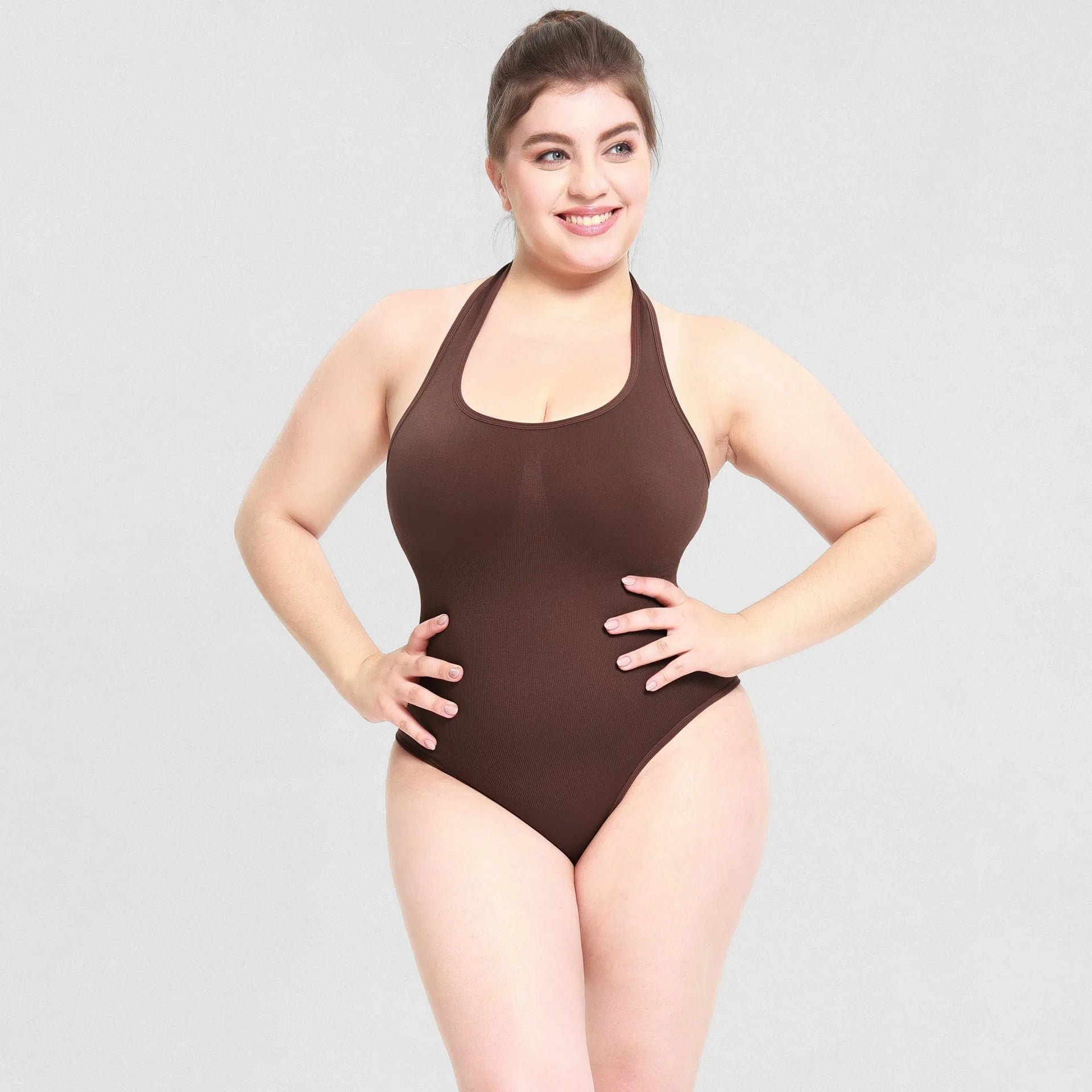 Women’s Tummy Control Shapewear Bodysuit | Seamless Sculpting Thong Tank Top