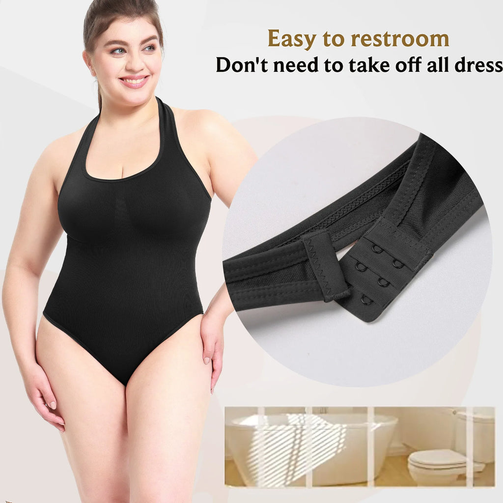 Women’s Tummy Control Shapewear Bodysuit | Seamless Sculpting Thong Tank Top
