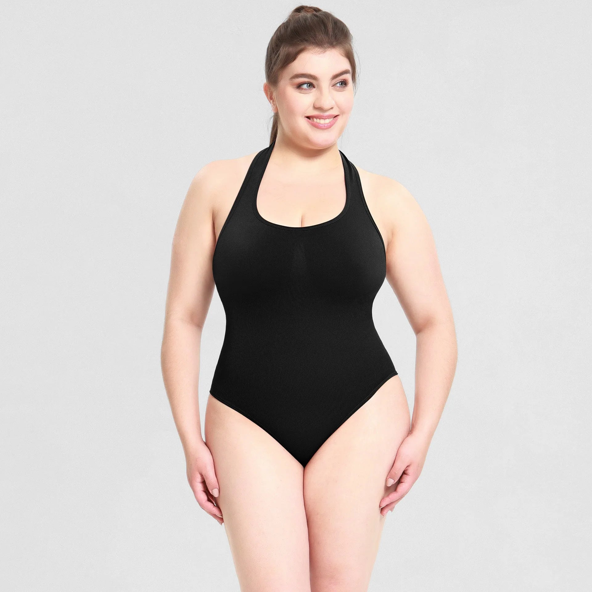 Women’s Tummy Control Shapewear Bodysuit | Seamless Sculpting Thong Tank Top
