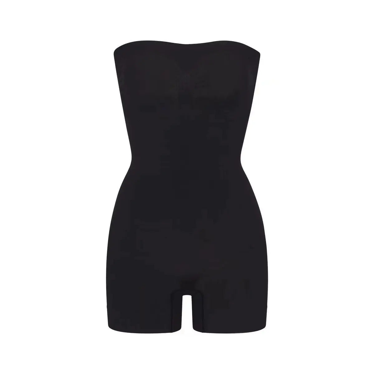 Women’s Strapless Shapewear Bodysuit | Tummy Control Thong Body Shaper Sculpting Tube Top Leotard